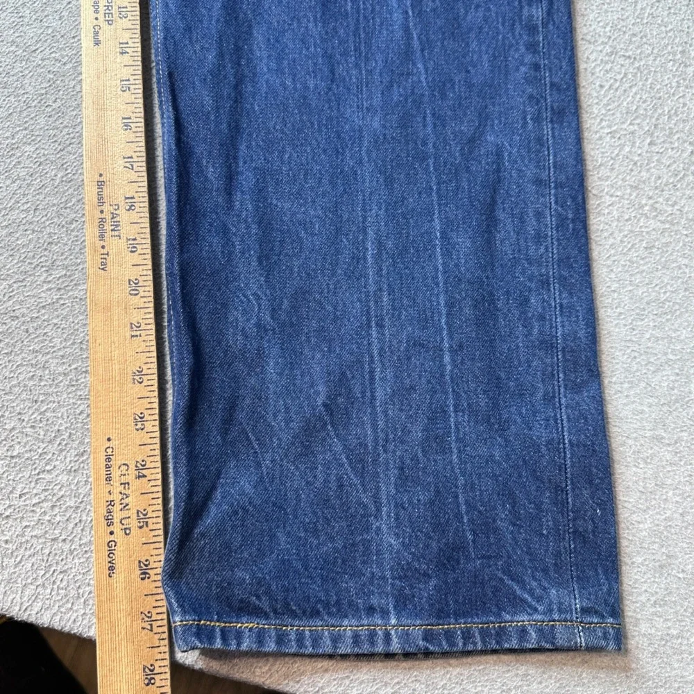 Vintage Levi's 501 Jeans Mens 44x30 (41x28) Blue Straight Leg Button Fly Denim